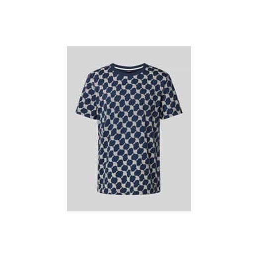 T-shirt z detalem z logo model ‘Brian’ ze sklepu Peek&Cloppenburg  w kategorii T-shirty męskie - zdjęcie 177825023