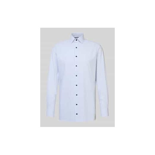 Koszula biznesowa o kroju regular fit z kołnierzykiem typu kent ze sklepu Peek&Cloppenburg  w kategorii Koszule męskie - zdjęcie 177825093