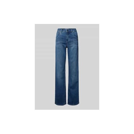 Jeansy o kroju straight leg z 5 kieszeniami model ‘LARA’ ze sklepu Peek&Cloppenburg  w kategorii Jeansy damskie - zdjęcie 177825194