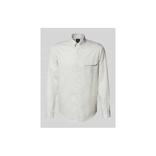Koszula biznesowa o kroju regular fit z kieszenią na piersi model ‘CAMICIA’ ze sklepu Peek&Cloppenburg  w kategorii Koszule męskie - zdjęcie 177825412