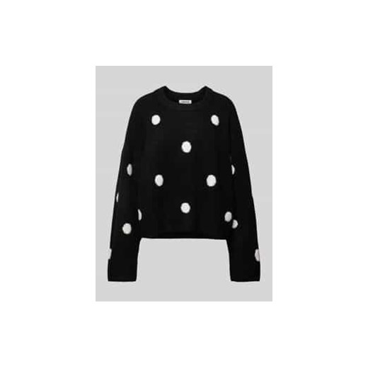 Sweter z dzianiny z obniżonymi ramionami model ‘Floriane’ ze sklepu Peek&Cloppenburg  w kategorii Swetry damskie - zdjęcie 177825424