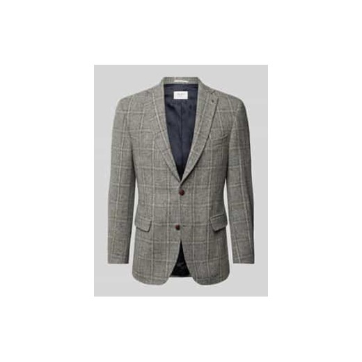 Marynarka o kroju regular fit z żywej wełny z kieszeniami z patką model ‘Theo’ ze sklepu Peek&Cloppenburg  w kategorii Marynarki męskie - zdjęcie 177825503