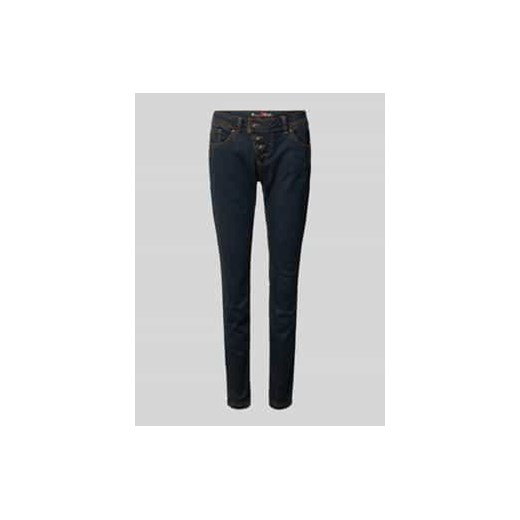 Jeansy o kroju skinny fit z 5 kieszeniami model ‘Malibu’ ze sklepu Peek&Cloppenburg  w kategorii Jeansy damskie - zdjęcie 177825681