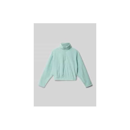 Bluza krótka z kołnierzem z polaru ze sklepu Peek&Cloppenburg  w kategorii Bluzy dziewczęce - zdjęcie 177825701