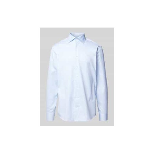 Koszula biznesowa o kroju regular fit z kołnierzykiem typu kent ze sklepu Peek&Cloppenburg  w kategorii Koszule męskie - zdjęcie 177825893