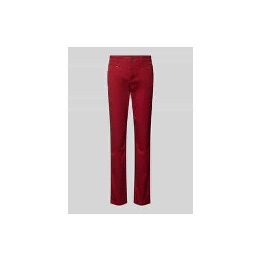 Spodnie o kroju slim fit z wpuszczanymi kieszeniami ze sklepu Peek&Cloppenburg  w kategorii Spodnie damskie - zdjęcie 177825984