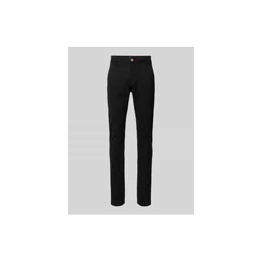 Spodnie o kroju slim fit z wpuszczanymi kieszeniami model ‘NATAN’ ze sklepu Peek&Cloppenburg  w kategorii Spodnie męskie - zdjęcie 177826013
