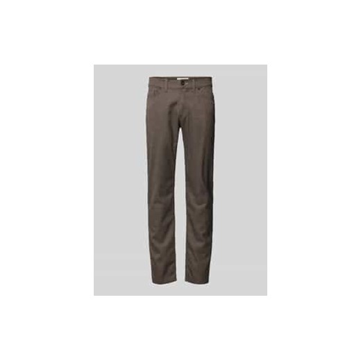 Spodnie o kroju regular fit z 5 kieszeniami model ‘CADIZ’ ze sklepu Peek&Cloppenburg  w kategorii Spodnie męskie - zdjęcie 177826140