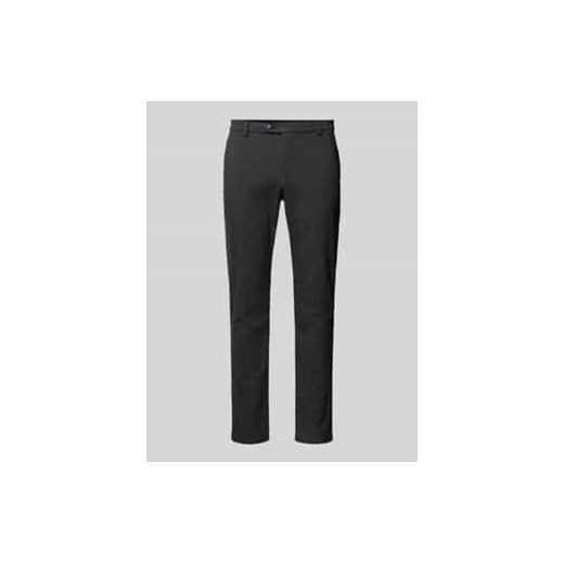 Spodnie materiałowe o kroju modern fit z wpuszczanymi kieszeniami w stylu francuskim ze sklepu Peek&Cloppenburg  w kategorii Spodnie męskie - zdjęcie 177826473