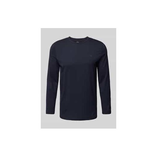 Bluzka z długim rękawem o kroju regular fit z mieszanki dżerseju i bawełny ze sklepu Peek&Cloppenburg  w kategorii T-shirty męskie - zdjęcie 177826601