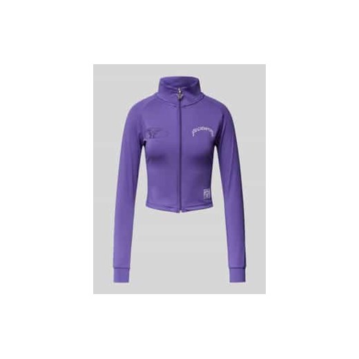 Bluza rozpinana krótka z obszyciem kamieniami stras ze sklepu Peek&Cloppenburg  w kategorii Bluzy damskie - zdjęcie 177826610