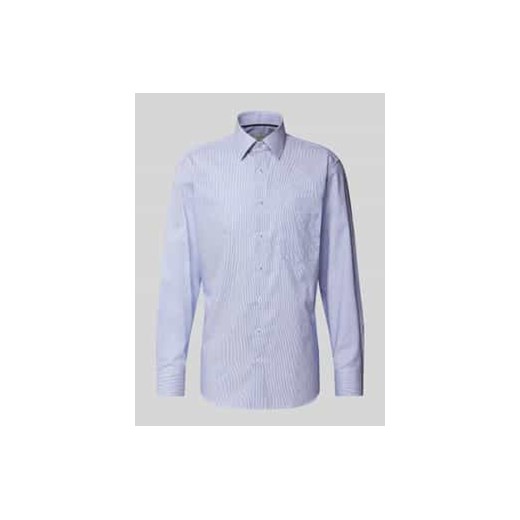 Koszula biznesowa o kroju modern fit z kołnierzykiem typu kent ze sklepu Peek&Cloppenburg  w kategorii Koszule męskie - zdjęcie 177826961