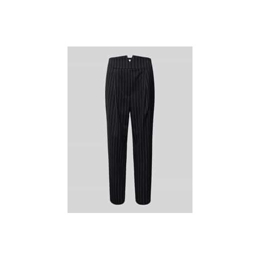 Spodnie materiałowe o kroju slim fit z dodatkiem wiskozy ze sklepu Peek&Cloppenburg  w kategorii Spodnie damskie - zdjęcie 177827520