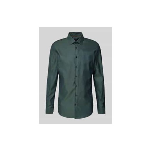 Koszula biznesowa o kroju slim fit z kołnierzykiem typu kent ze sklepu Peek&Cloppenburg  w kategorii Koszule męskie - zdjęcie 177827601