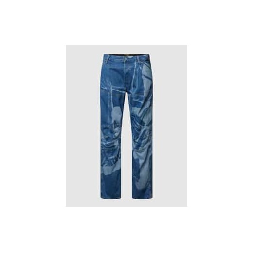 Jeansy o kroju regular fit ze wzorem na całej powierzchni ze sklepu Peek&Cloppenburg  w kategorii Jeansy męskie - zdjęcie 177827840