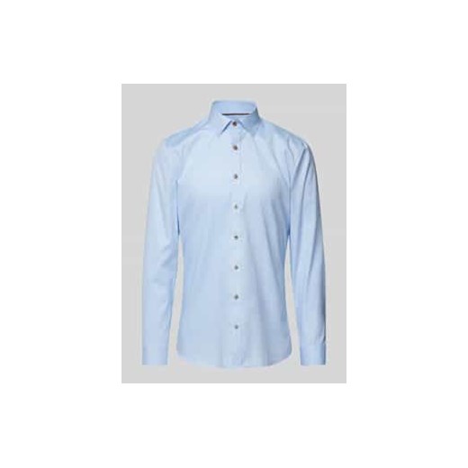 Koszula biznesowa o kroju super slim fit z kołnierzykiem typu kent model ‘New York’ ze sklepu Peek&Cloppenburg  w kategorii Koszule męskie - zdjęcie 177828014