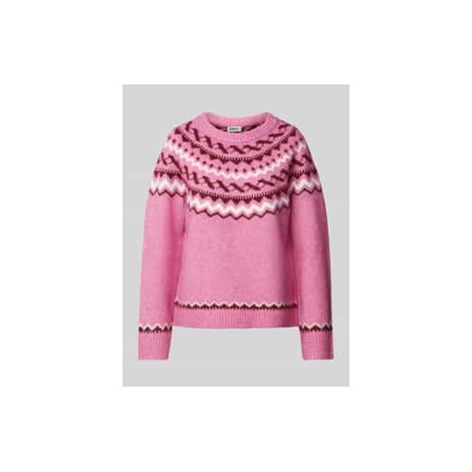 Sweter z norweskim wzorem model ‘ISLE’ ze sklepu Peek&Cloppenburg  w kategorii Swetry damskie - zdjęcie 177828133