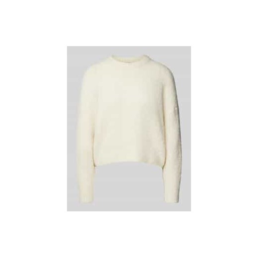 Sweter z dzianiny o kroju regular fit z dodatkiem wełny model ‘NATHERINE’ ze sklepu Peek&Cloppenburg  w kategorii Swetry damskie - zdjęcie 177828144