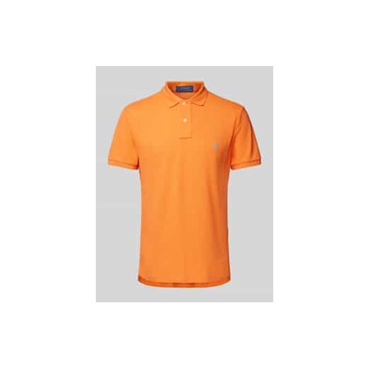 Koszulka polo o kroju custom fit z czystej bawełny ze sklepu Peek&Cloppenburg  w kategorii T-shirty męskie - zdjęcie 177828540