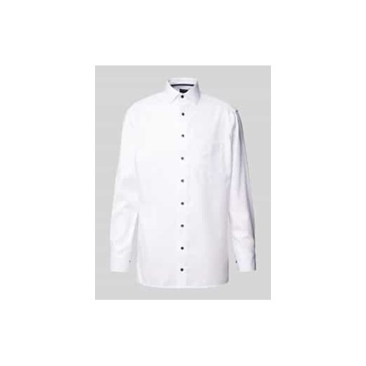 Koszula biznesowa o kroju modern fit z kieszenią na piersi ze sklepu Peek&Cloppenburg  w kategorii Koszule męskie - zdjęcie 177828614