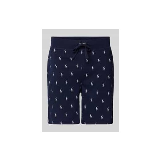 Szorty od piżamy o kroju slim fit z nadrukiem z logo ze sklepu Peek&Cloppenburg  w kategorii Piżamy męskie - zdjęcie 177828973