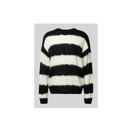Sweter o kroju oversized z dzianiny z wiskozy model ‘Somi’ ze sklepu Peek&Cloppenburg  w kategorii Swetry męskie - zdjęcie 177829363