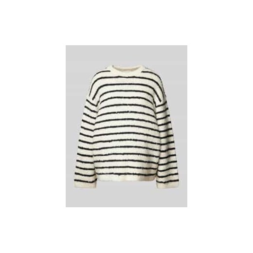 Sweter z dzianiny z obniżonymi ramionami model ‘Harriet’ ze sklepu Peek&Cloppenburg  w kategorii Swetry damskie - zdjęcie 177829504