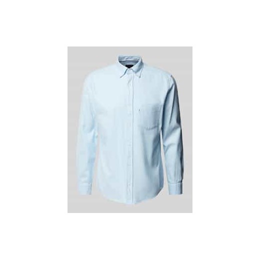 Koszula casualowa o kroju regular fit z kieszenią na piersi ze sklepu Peek&Cloppenburg  w kategorii Koszule męskie - zdjęcie 177829551