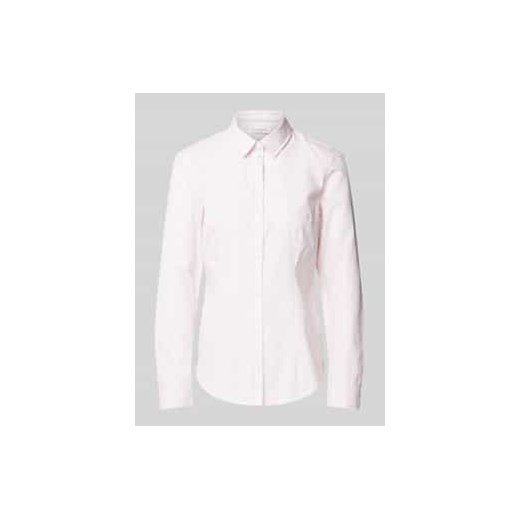 Bluzka koszulowa o kroju regular fit z listwą guzikową na całej długości ze sklepu Peek&Cloppenburg  w kategorii Koszule damskie - zdjęcie 177829574