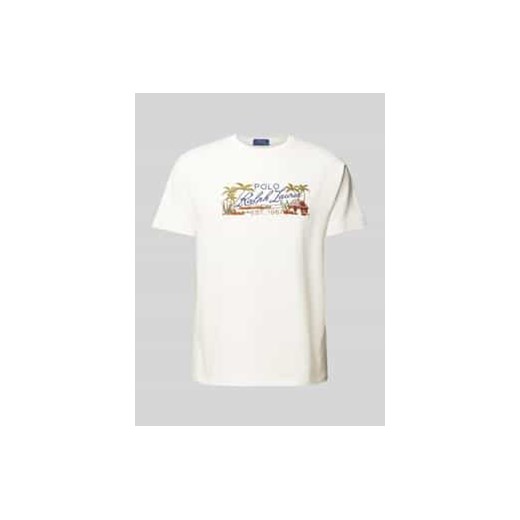 T-shirt z wyhaftowanym logo ze sklepu Peek&Cloppenburg  w kategorii T-shirty męskie - zdjęcie 177829624