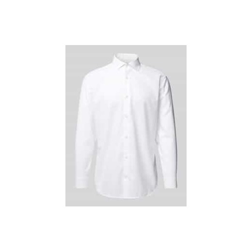Koszula casualowa o kroju slim fit z kołnierzykiem typu kent model ‘PARKER’ ze sklepu Peek&Cloppenburg  w kategorii Koszule męskie - zdjęcie 177829683