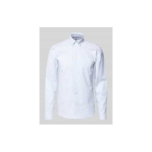 Koszula biznesowa o kroju relaxed fit z kołnierzykiem typu kent ze sklepu Peek&Cloppenburg  w kategorii Koszule męskie - zdjęcie 177829773