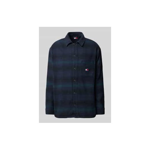 Kurtka koszulowa o kroju regular fit z kieszenią na piersi ze sklepu Peek&Cloppenburg  w kategorii Koszule męskie - zdjęcie 177829822