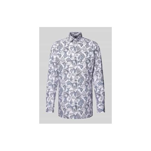 Koszula biznesowa o kroju Modern Fit z kołnierzykiem typu kent ze sklepu Peek&Cloppenburg  w kategorii Koszule męskie - zdjęcie 177830151