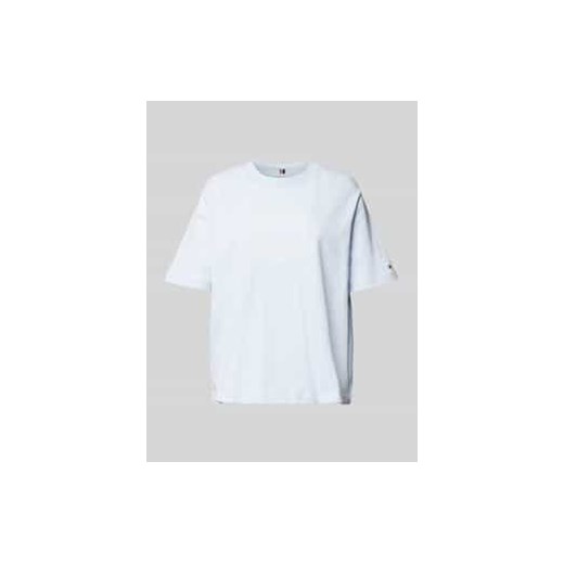 T-shirt z czystej bawełny ze sklepu Peek&Cloppenburg  w kategorii Bluzki damskie - zdjęcie 177830373