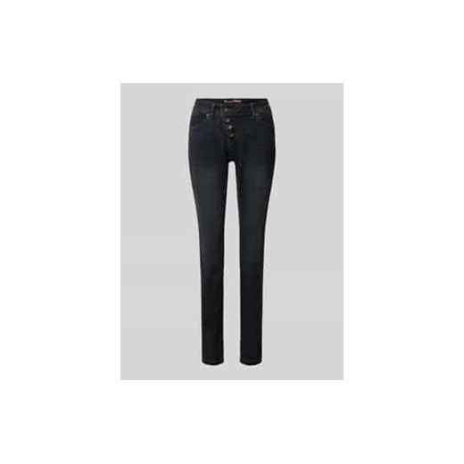 Jeansy o kroju skinny fit z 5 kieszeniami model ‘Malibu’ ze sklepu Peek&Cloppenburg  w kategorii Jeansy damskie - zdjęcie 177830433