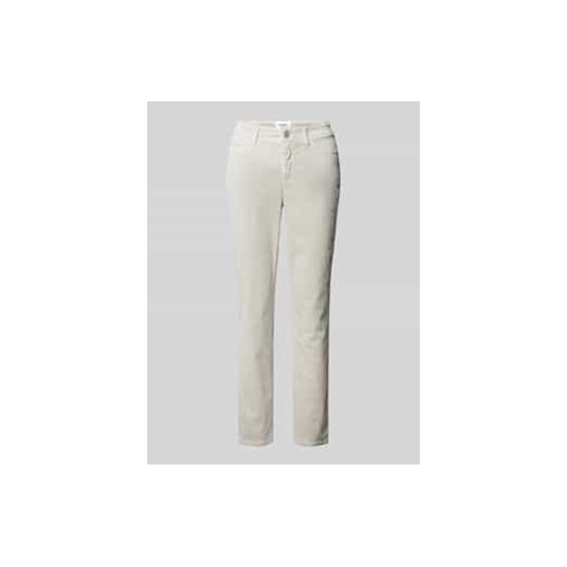 Spodnie sztruksowe o kroju slim fit z 5 kieszeniami model ‘PIPPER’ ze sklepu Peek&Cloppenburg  w kategorii Spodnie damskie - zdjęcie 177830452