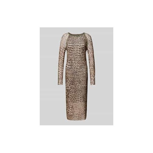 Sukienka midi z okrągłym dekoltem ze sklepu Peek&Cloppenburg  w kategorii Sukienki - zdjęcie 177830551