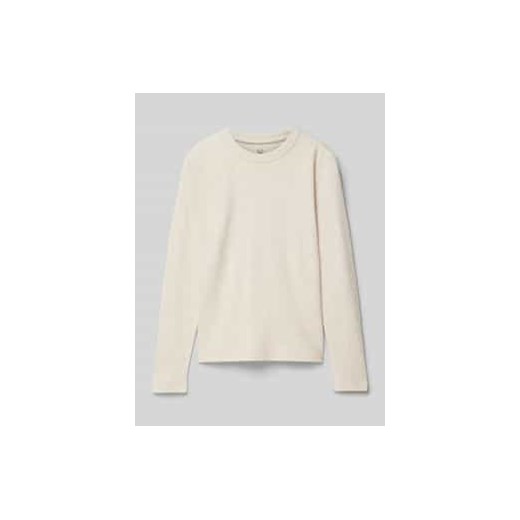 Bluzka z długim rękawem i fakturowanym wzorem model ‘BLUHARRY’ ze sklepu Peek&Cloppenburg  w kategorii T-shirty chłopięce - zdjęcie 177830592