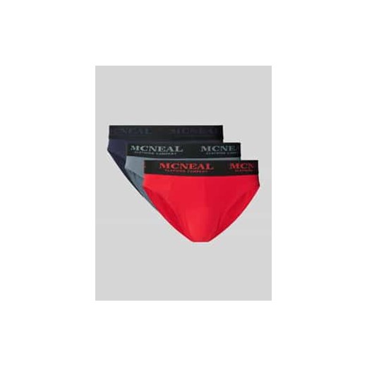 Slipy z pasem z logo w zestawie 3 szt. ze sklepu Peek&Cloppenburg  w kategorii Majtki męskie - zdjęcie 177830611