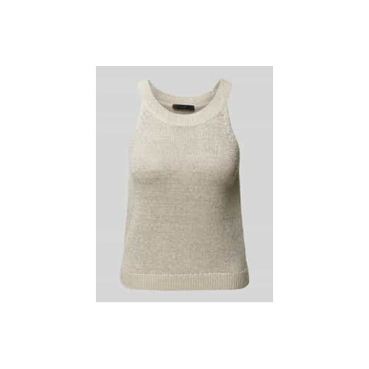 Top z imitacji dzianiny ze sklepu Peek&Cloppenburg  w kategorii Bluzki damskie - zdjęcie 177830772