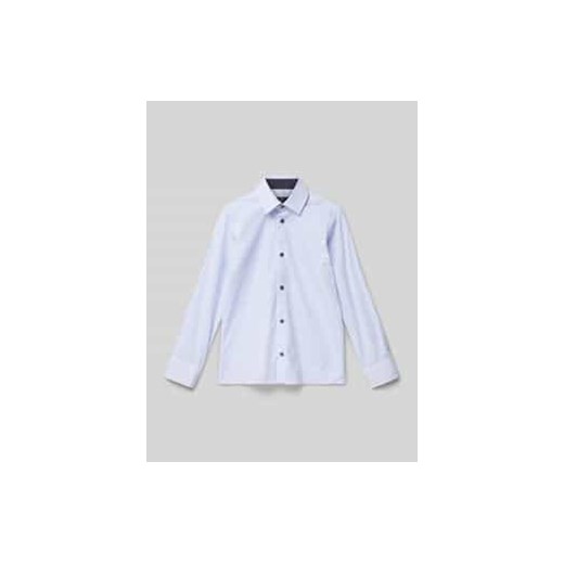 Koszula o kroju slim fit z kołnierzykiem typu kent ze sklepu Peek&Cloppenburg  w kategorii Koszule chłopięce - zdjęcie 177831033