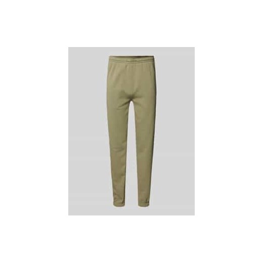 Spodnie dresowe o kroju regular fit z bawełną ze sklepu Peek&Cloppenburg  w kategorii Spodnie męskie - zdjęcie 177831070