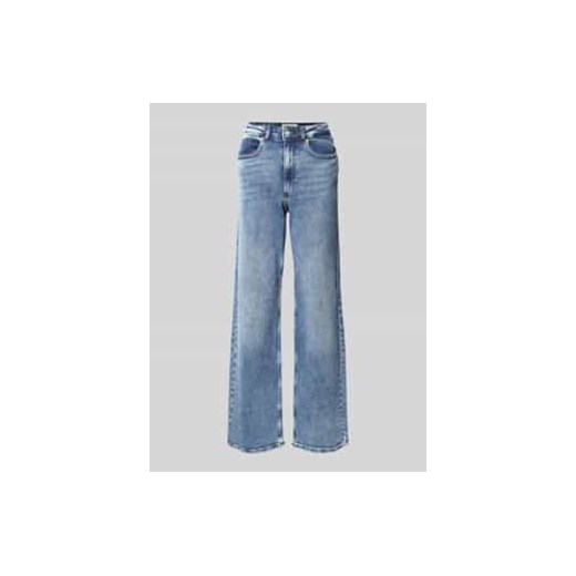 Jeansy z szeroką nogawką i 5 kieszeniami model ‘JUICY’ ze sklepu Peek&Cloppenburg  w kategorii Jeansy damskie - zdjęcie 177831282