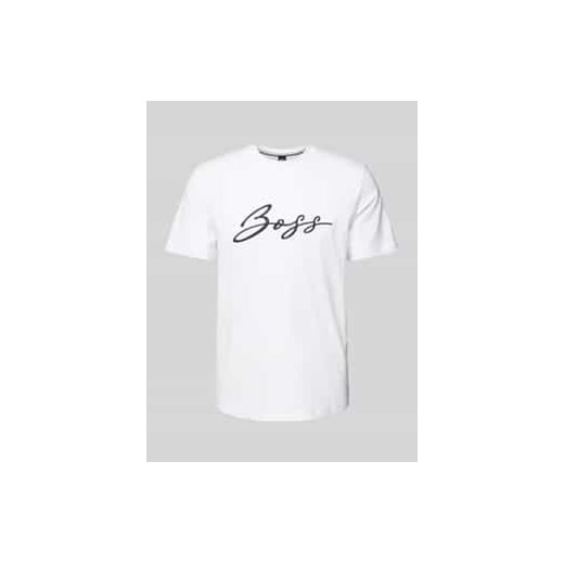 T-shirt z wyhaftowanym logo model ‘Thompson’ ze sklepu Peek&Cloppenburg  w kategorii T-shirty męskie - zdjęcie 177831442