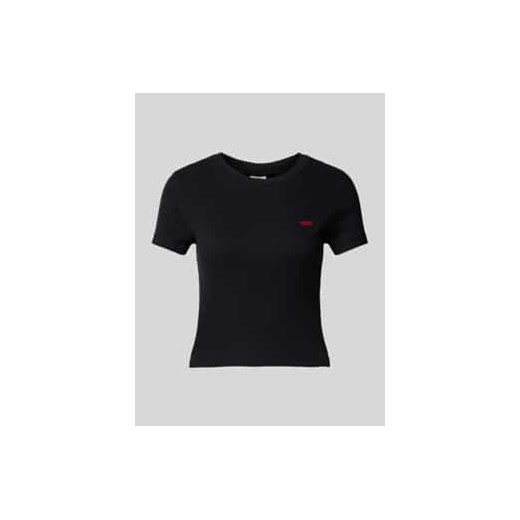 T-shirt z naszywką z logo ze sklepu Peek&Cloppenburg  w kategorii Bluzki damskie - zdjęcie 177831680