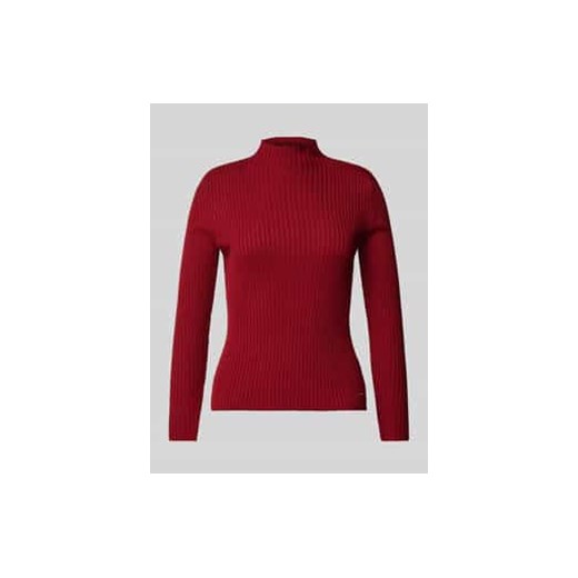Sweter z dzianiny ze stójką ze sklepu Peek&Cloppenburg  w kategorii Swetry damskie - zdjęcie 177831771