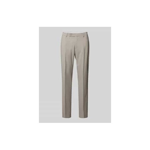 Spodnie do garnituru o kroju slim fit w kant ze sklepu Peek&Cloppenburg  w kategorii Spodnie męskie - zdjęcie 177831814