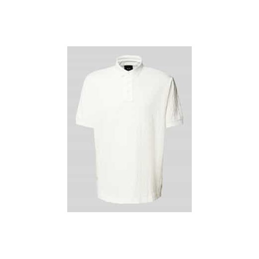 Koszulka polo z detalami z logo ze sklepu Peek&Cloppenburg  w kategorii T-shirty męskie - zdjęcie 177832050