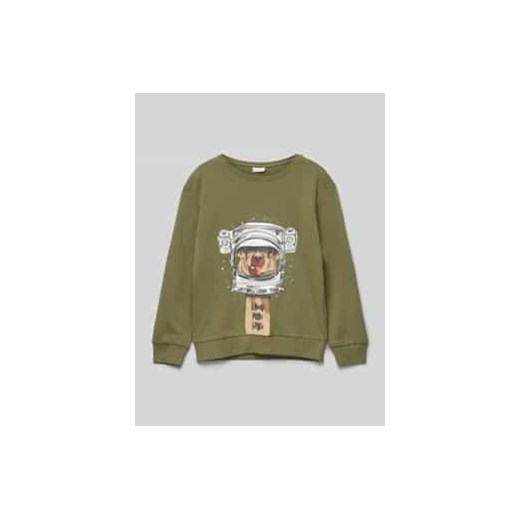 Bluza z nadrukiem z motywem model ‘MOBANNO’ ze sklepu Peek&Cloppenburg  w kategorii Bluzy chłopięce - zdjęcie 177832140